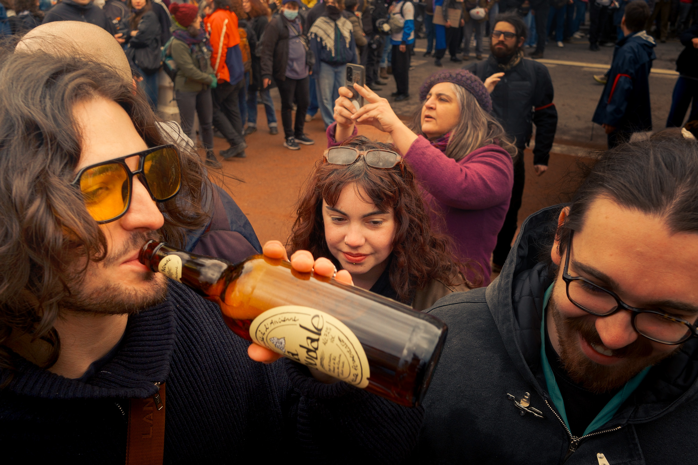 Manifestation photographiée par Jules Bernard - image 17