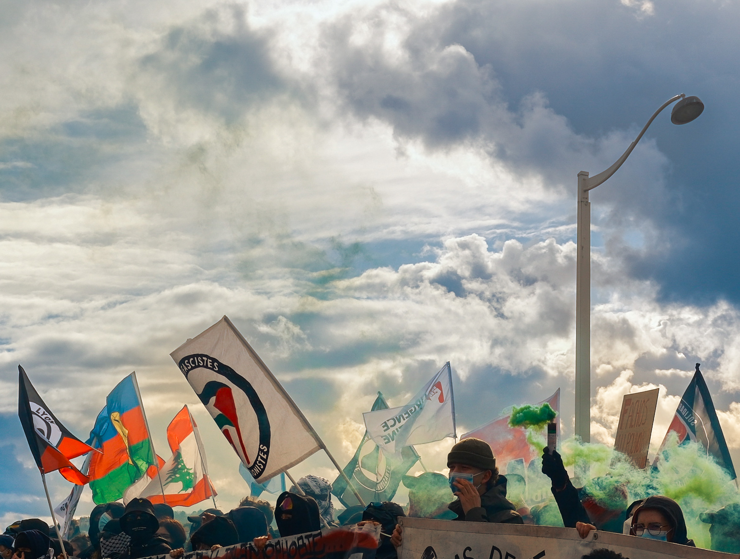 Manifestation photographiée par Jules Bernard - image 12