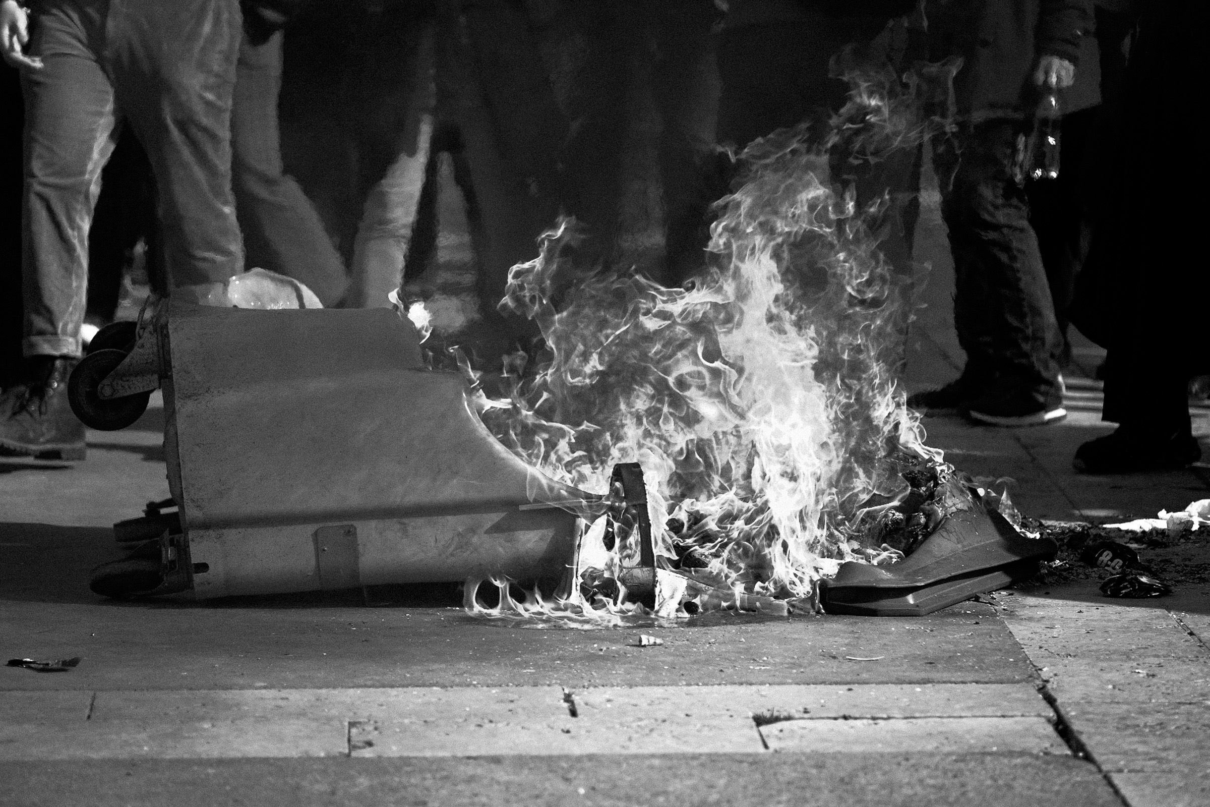 Manifestation photographiée par Jules Bernard - image 14